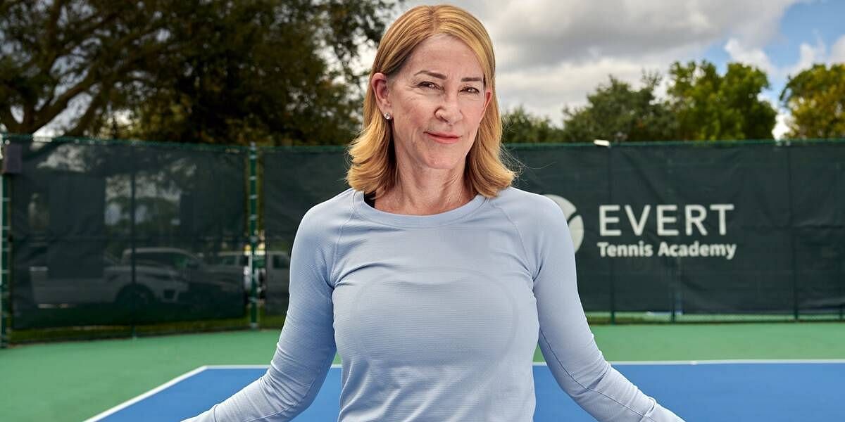 Chris Evert was diagnosed with ovarian cancer in 2022