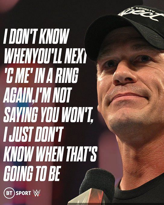 John Cena's current schedule hints at major WWE event return in 2023