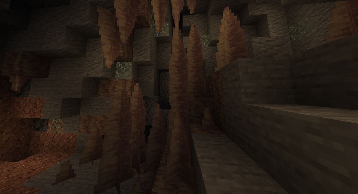 Dripstone Caves in Minecraft