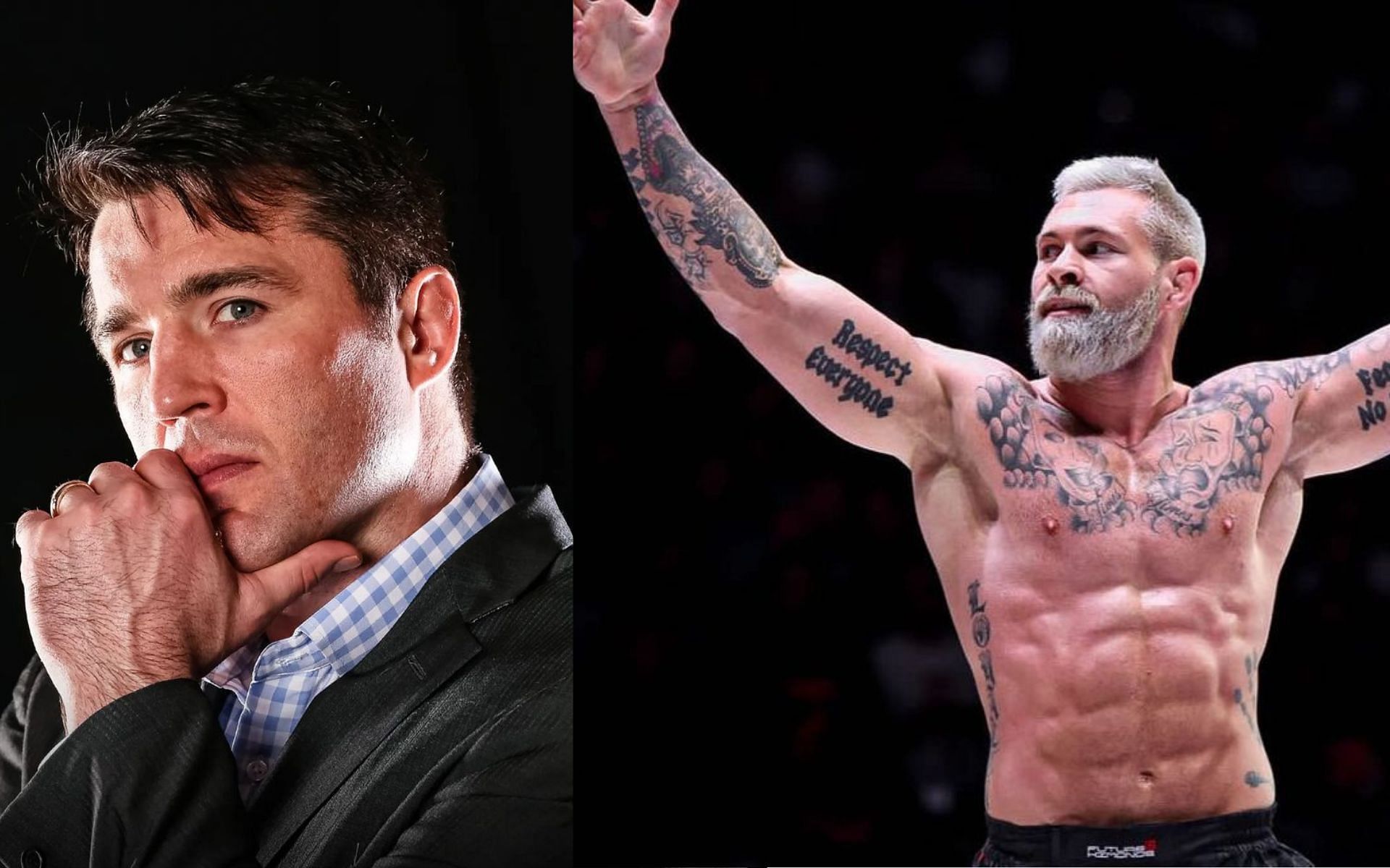 Chael Sonnen(Left) and Gordon Ryan (Right) [Images via @sonnench and @gordonlovesjiujitsu on Instagram]