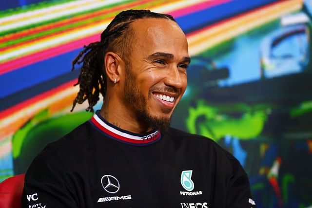 Lewis Hamilton shares an adorable post with his niece and nephew