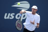 Nicolas Jarry at the 2022 US Open.