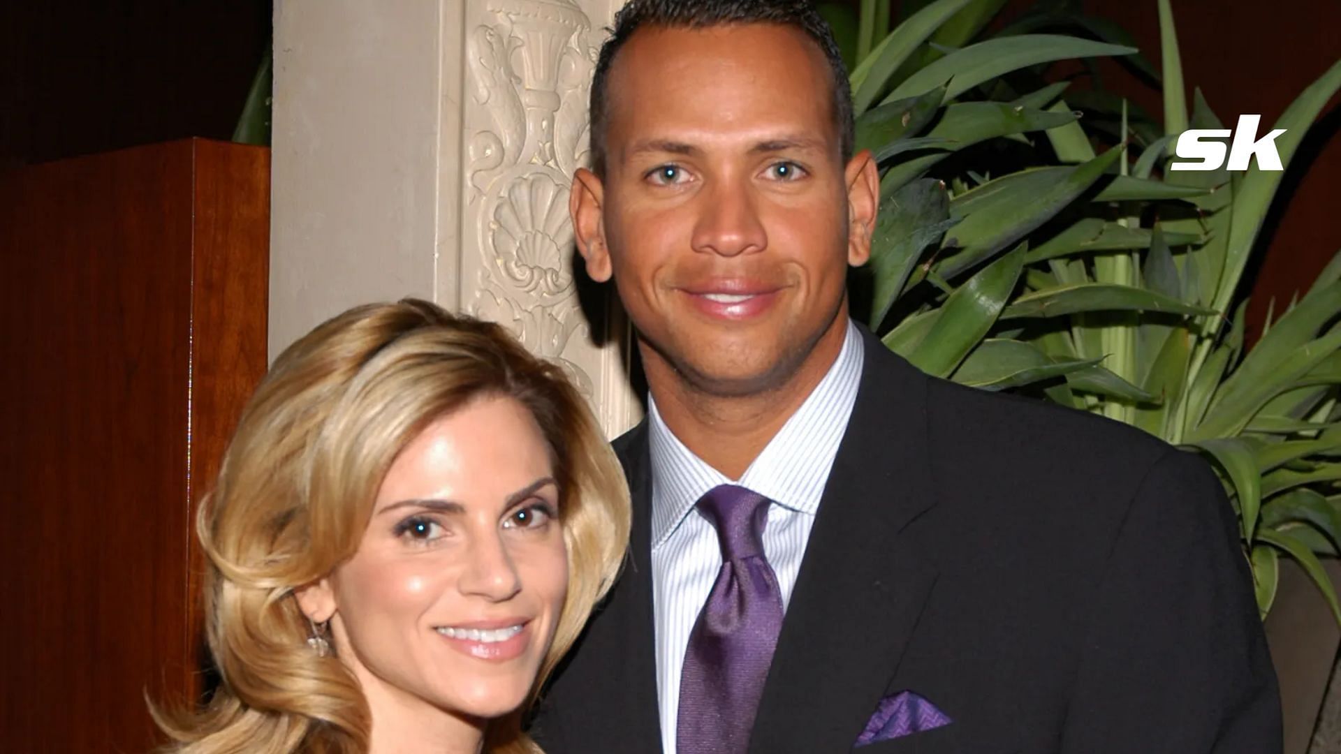 Former New York Yankees star, Alex Rodriguez with his ex-wife, Cynthia Scurtis.
