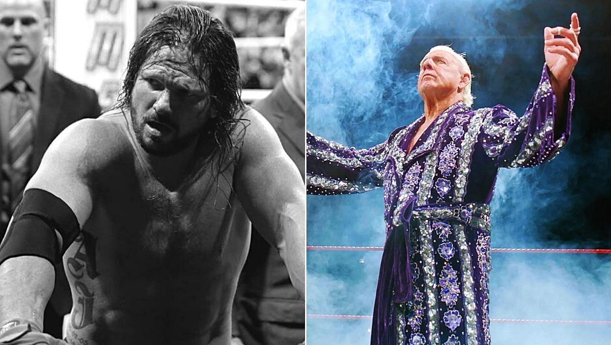 AJ Styles/WWE Hall of Famer Ric Flair