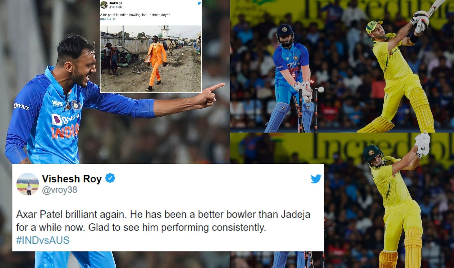 Fans applaud Axar Patel for his magnificent spell on friday