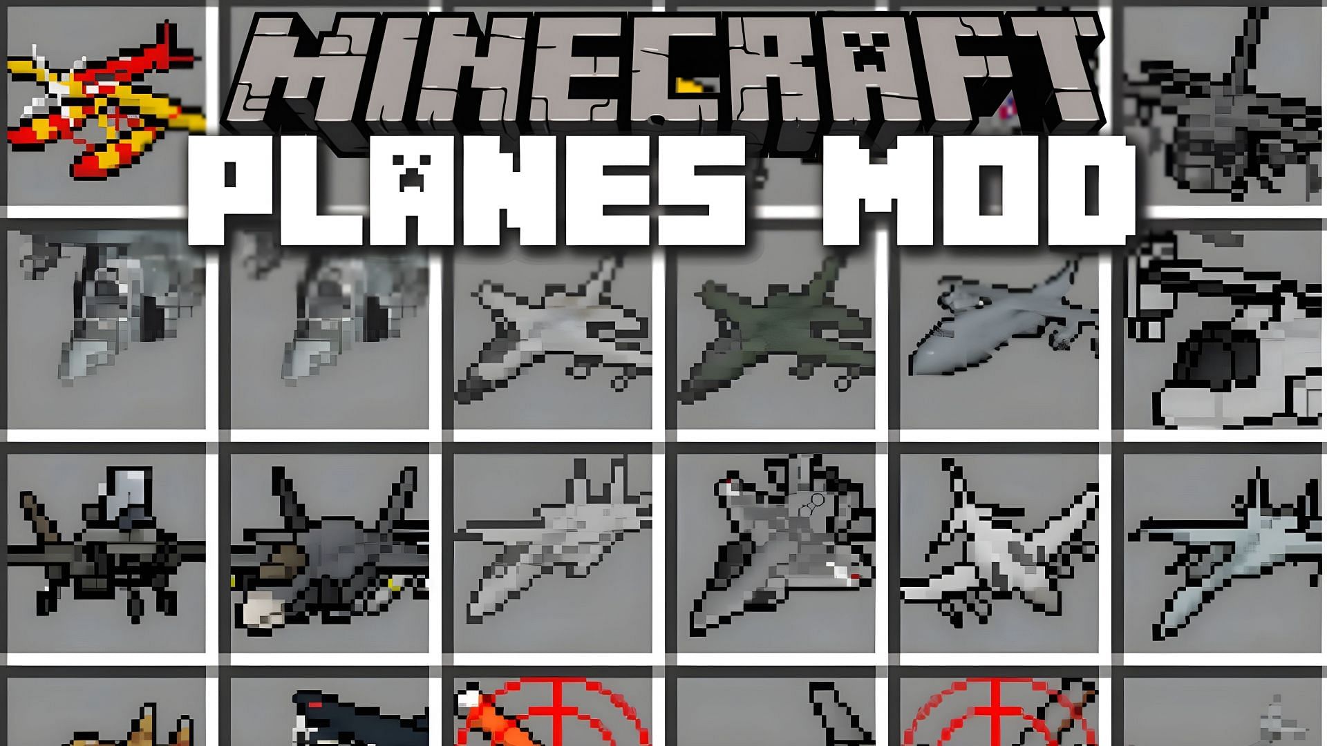 Plane Mod Minecraft инструкция