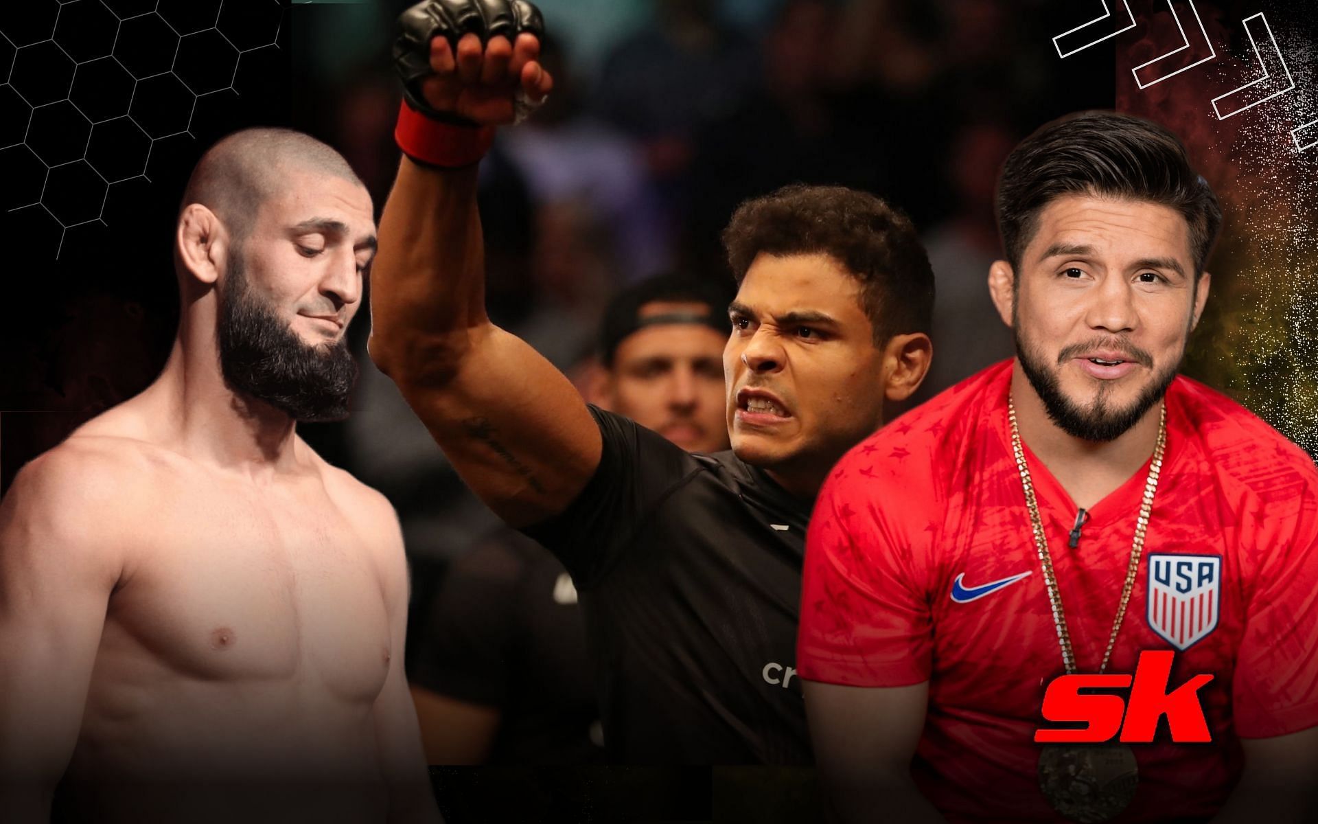 Henry Cejudo discusses potential  Khamzat Chimaev vs. Paulo Costa. [Image credits: Getty Images] 