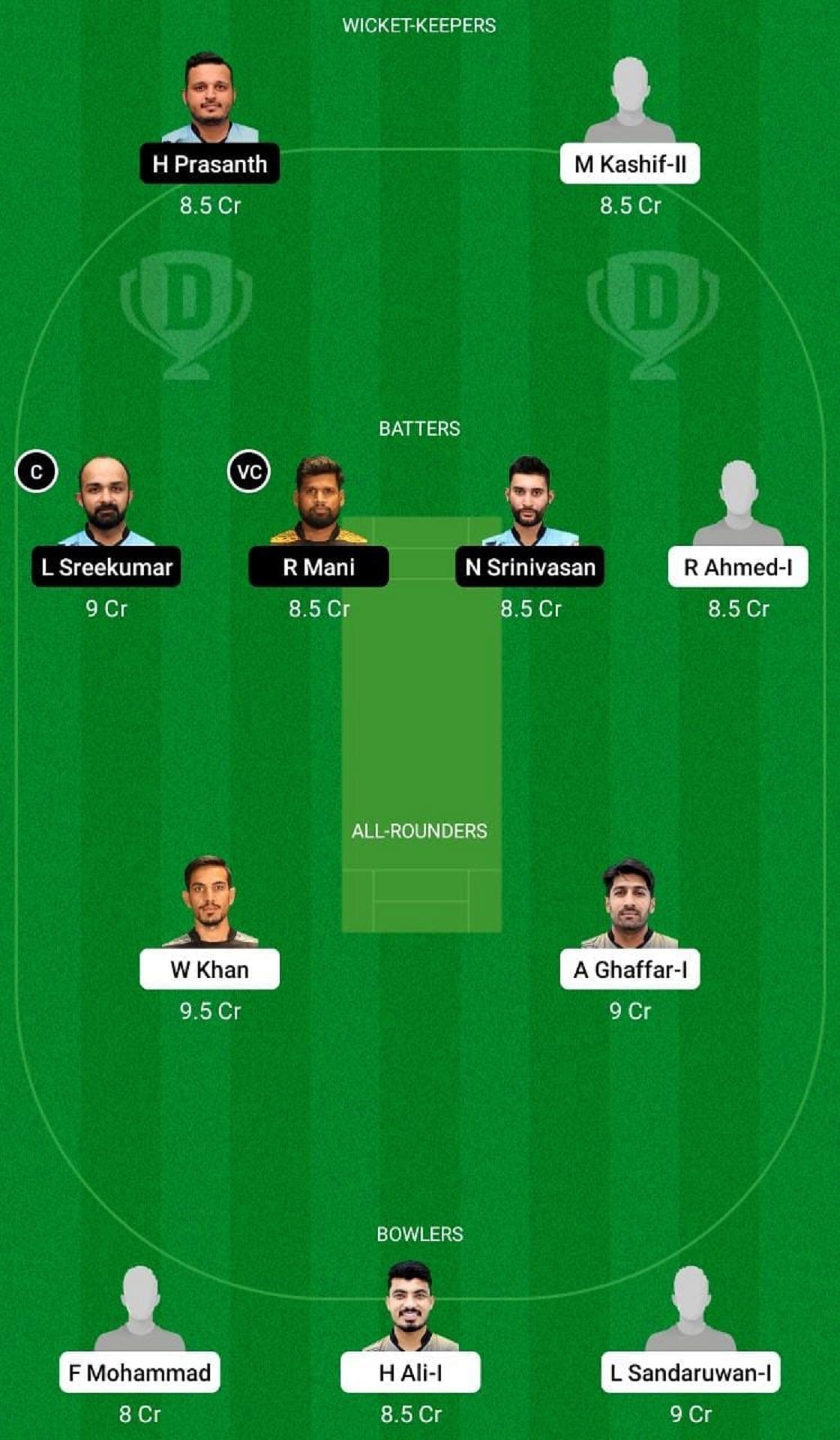 SVD vs COL Dream11 Fantasy Tip - Grand League