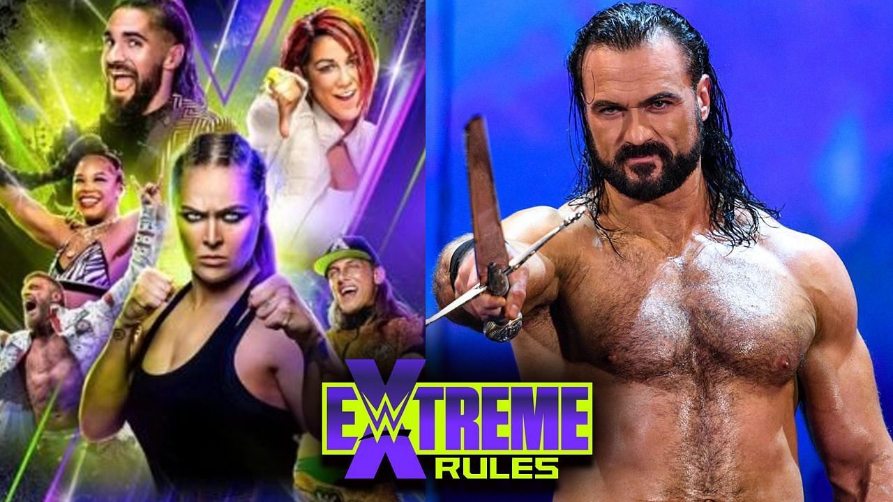 WWE Extreme Rules 2022 will feature a strap match between Drew McIntyre and Karrion Kross.