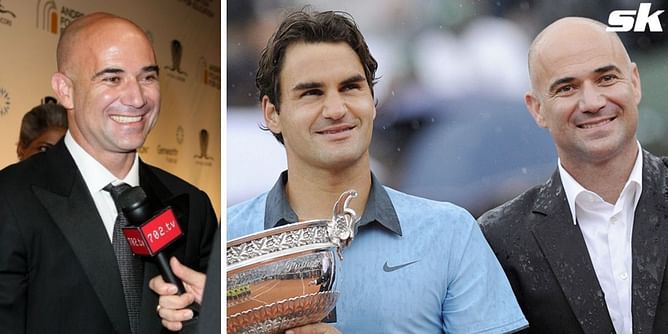 "Your game and spirit taught us how beautiful tennis can be played" - Andre Agassi on Roger Federer's lasting impact
