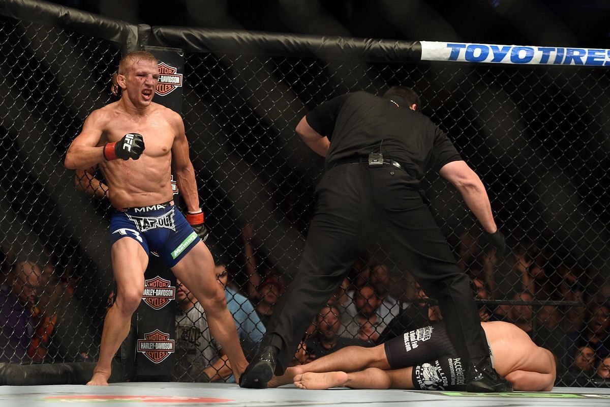 Joe Soto fought for the bantamweight title in his octagon debut, but still came up short against TJ Dillashaw