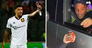 Revealed: Heart-warming reason behind Jadon Sancho’s shin-pad goal celebration during Manchester United's win against Sheriff