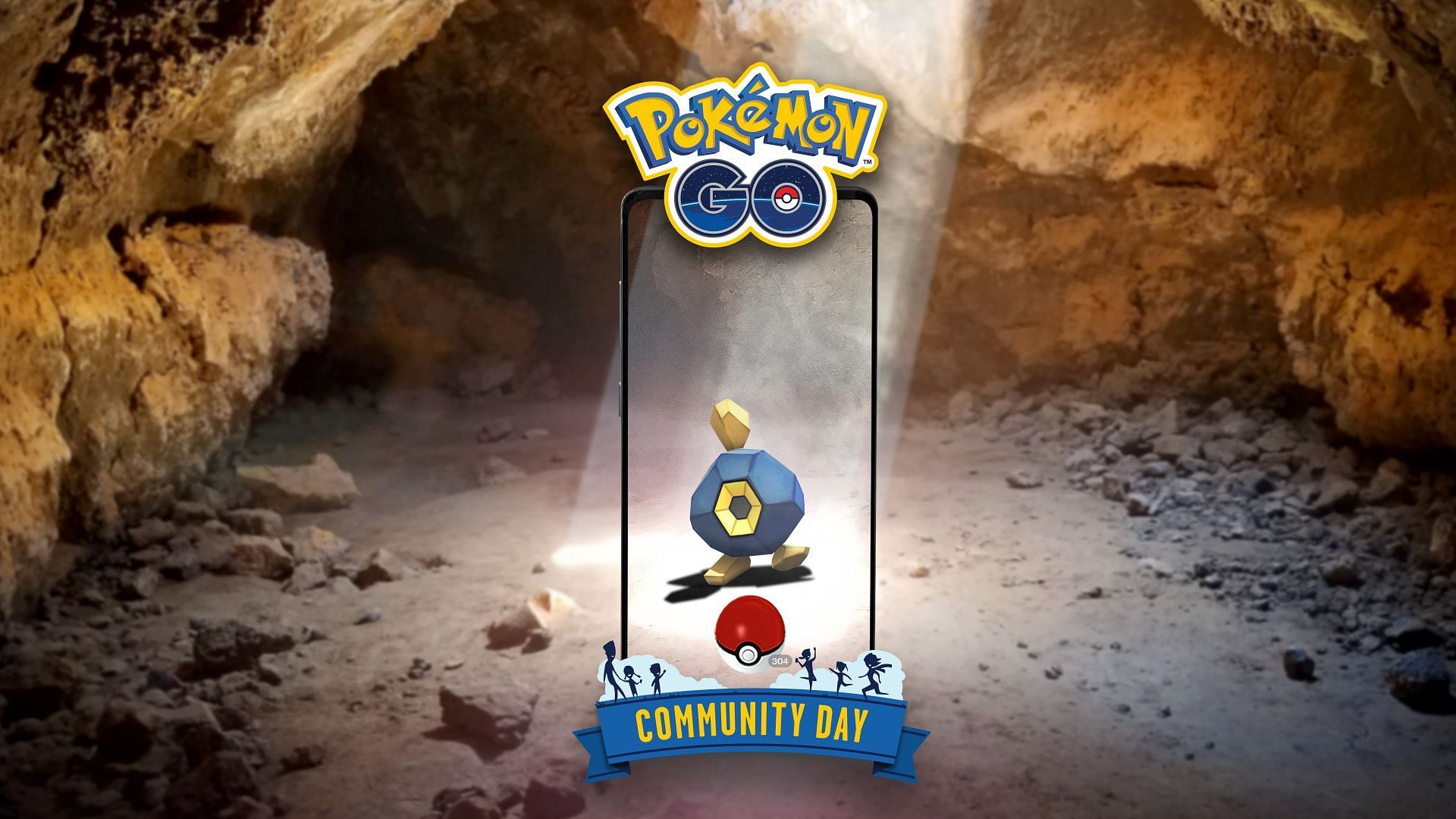 The September 2022 Pokemon GO Community Day is all about Roggenrola (Image via Niantic)