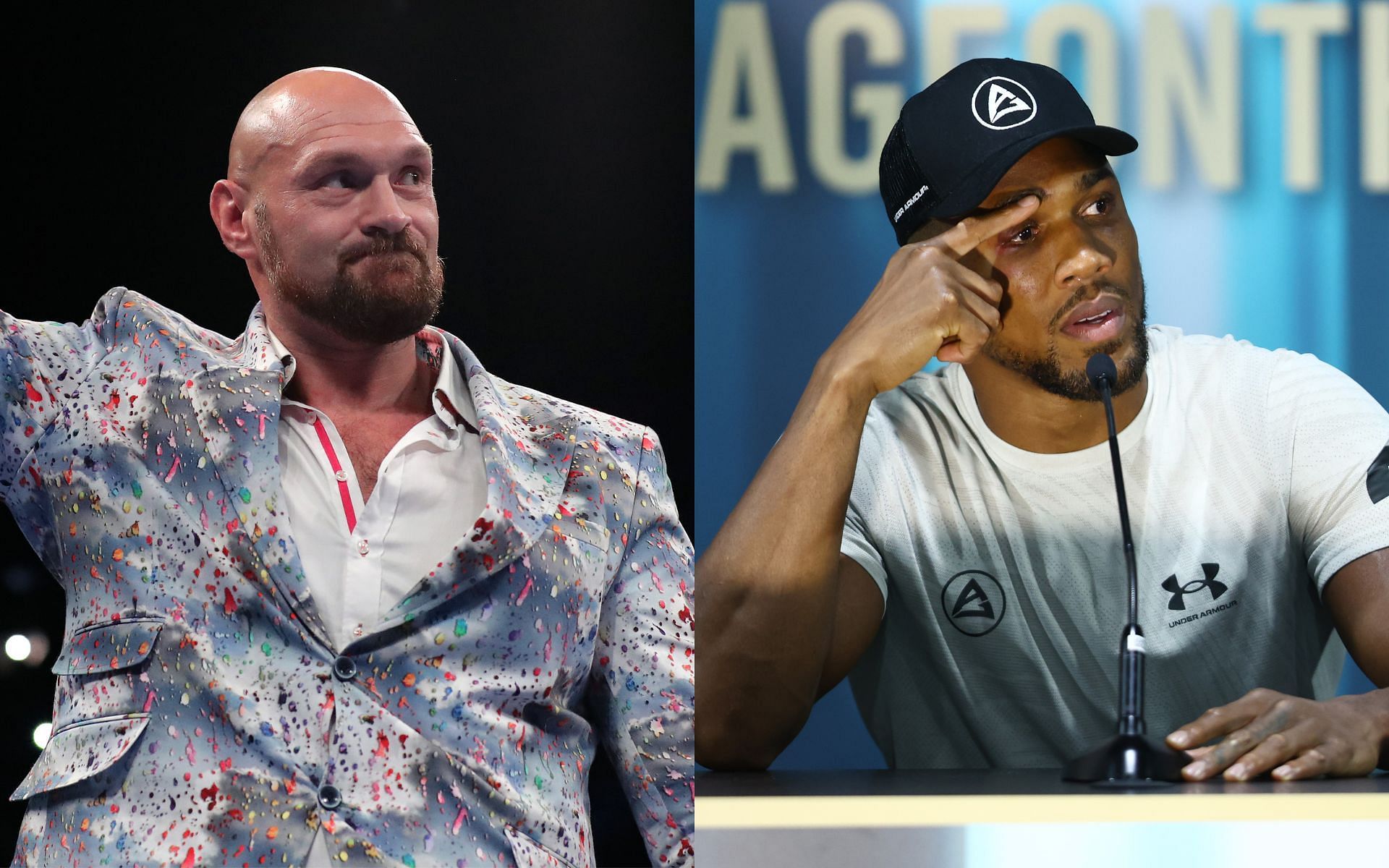 Tyson Fury (left) and Anthony Joshua (right) (Image credits Getty Images)