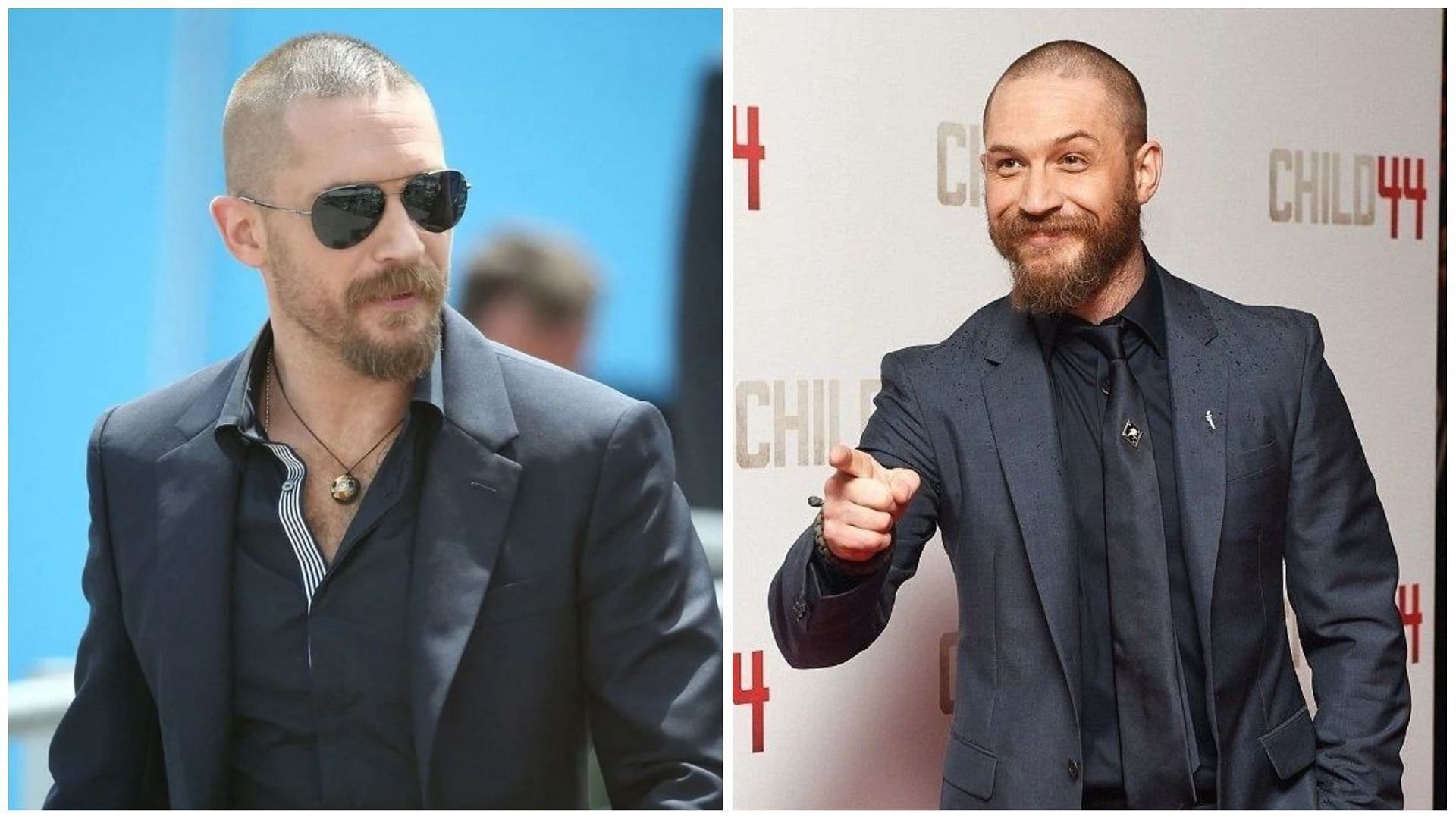 Tom Hardy worked out four times per day to gain over 30 pounds of heft, muscle, and strength. (Image via Instagram)