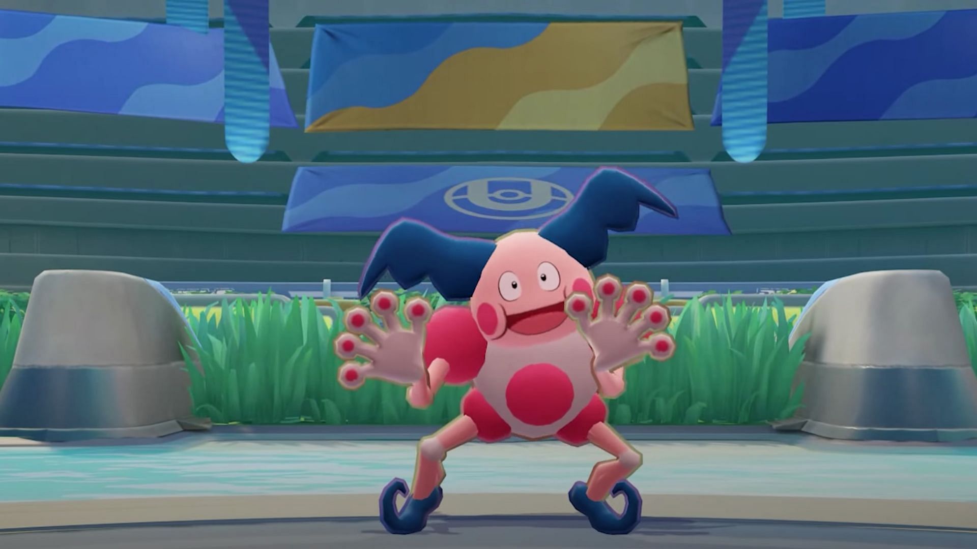 Mr Mime can attack and support at the same time (Image via TiMi Studios)