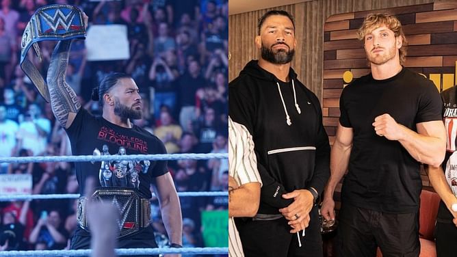 Logan Paul has an interesting two-word response to Roman Reigns' claim that he will never "run" WWE SmackDown