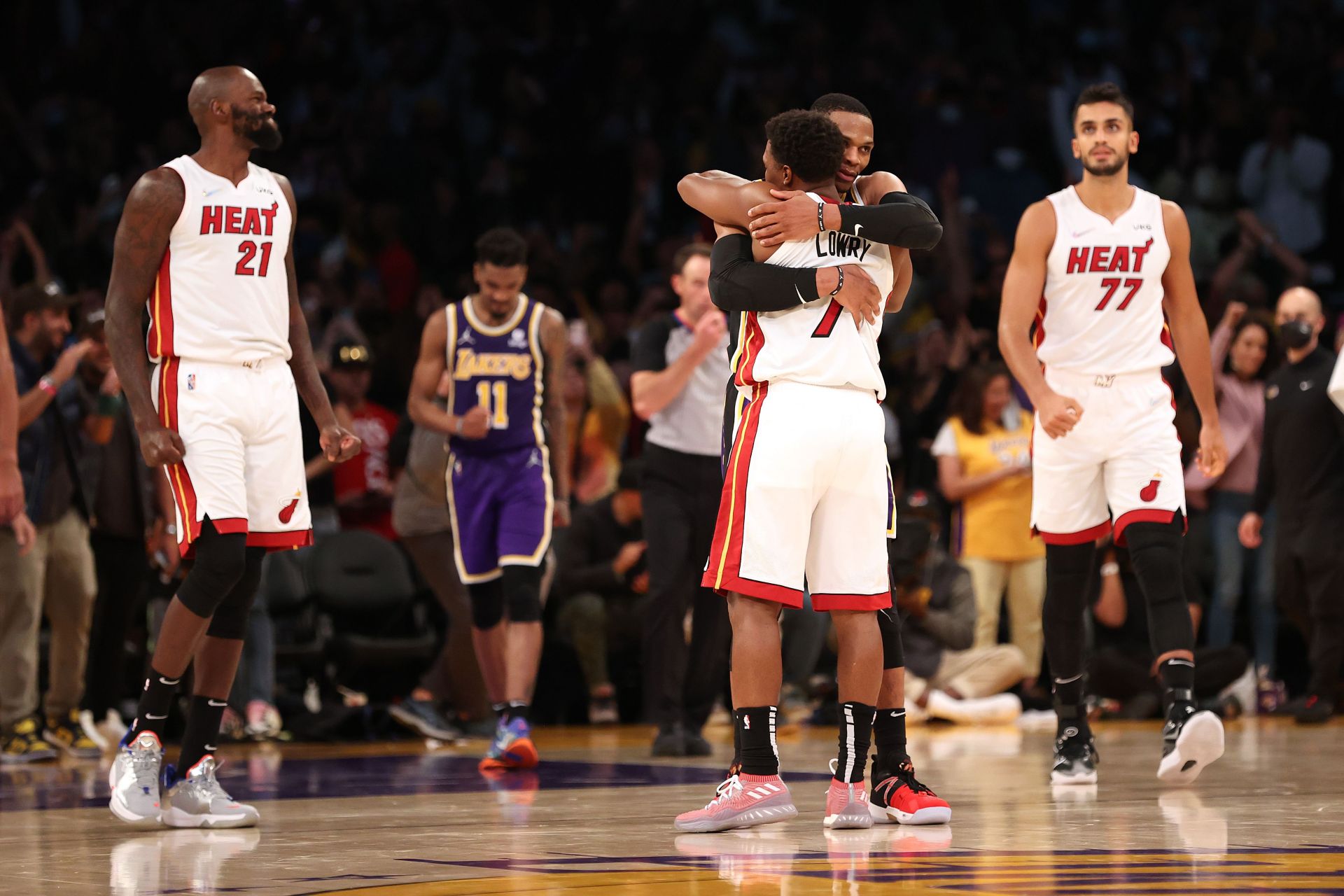 Miami Heat v Los Angeles Lakers