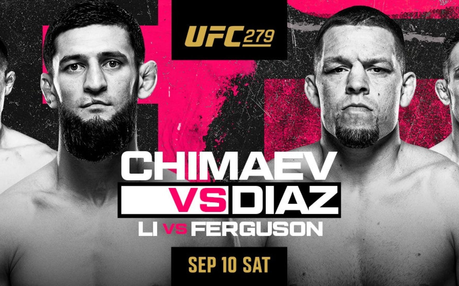 This weekend sees the huge fight between Khamzat Chimaev and Nate Diaz finally go down