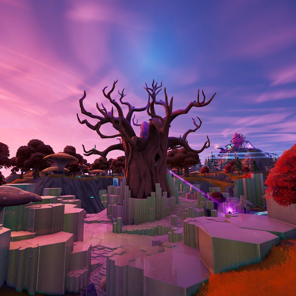 Fortnite: How to gain shields at the Reality Tree