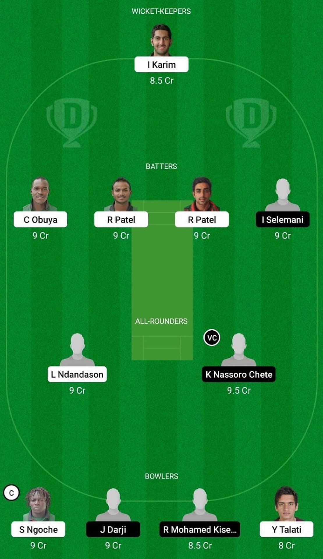 KEN vs TAN Dream11 Fantasy Tip - Grand League