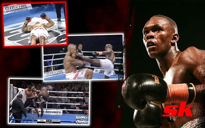 Watch: Video compilation of Israel Adesanya's coldest kickboxing knockouts