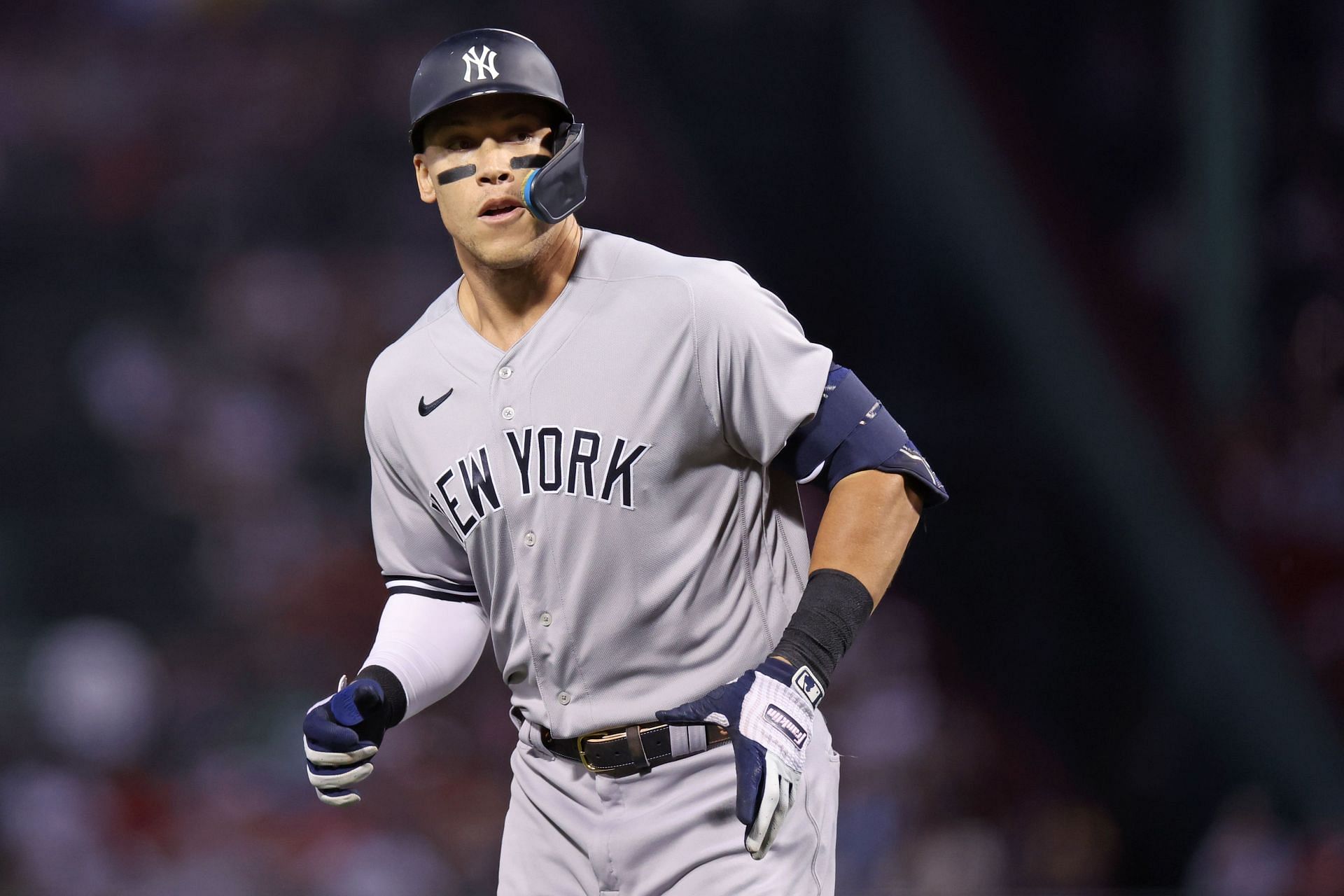 Aaron Judge had more 110+ MPH batted balls today than the San