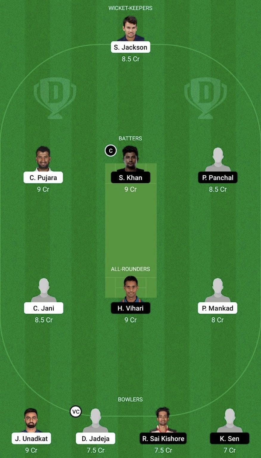 SAU vs ROI Dream11 Prediction Team, Grand League