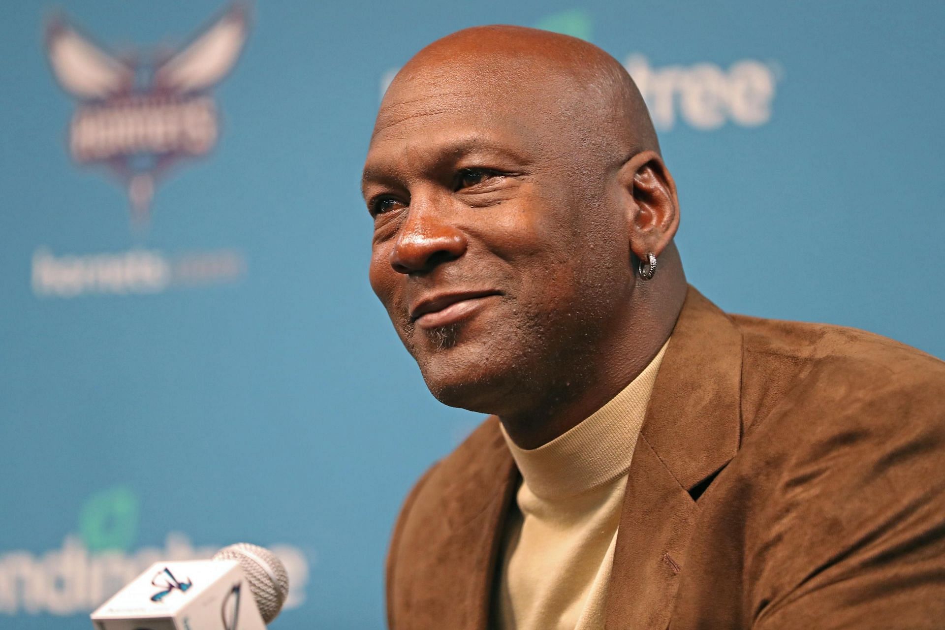 Charlotte Hornets owner and NBA legend Michael Jordan