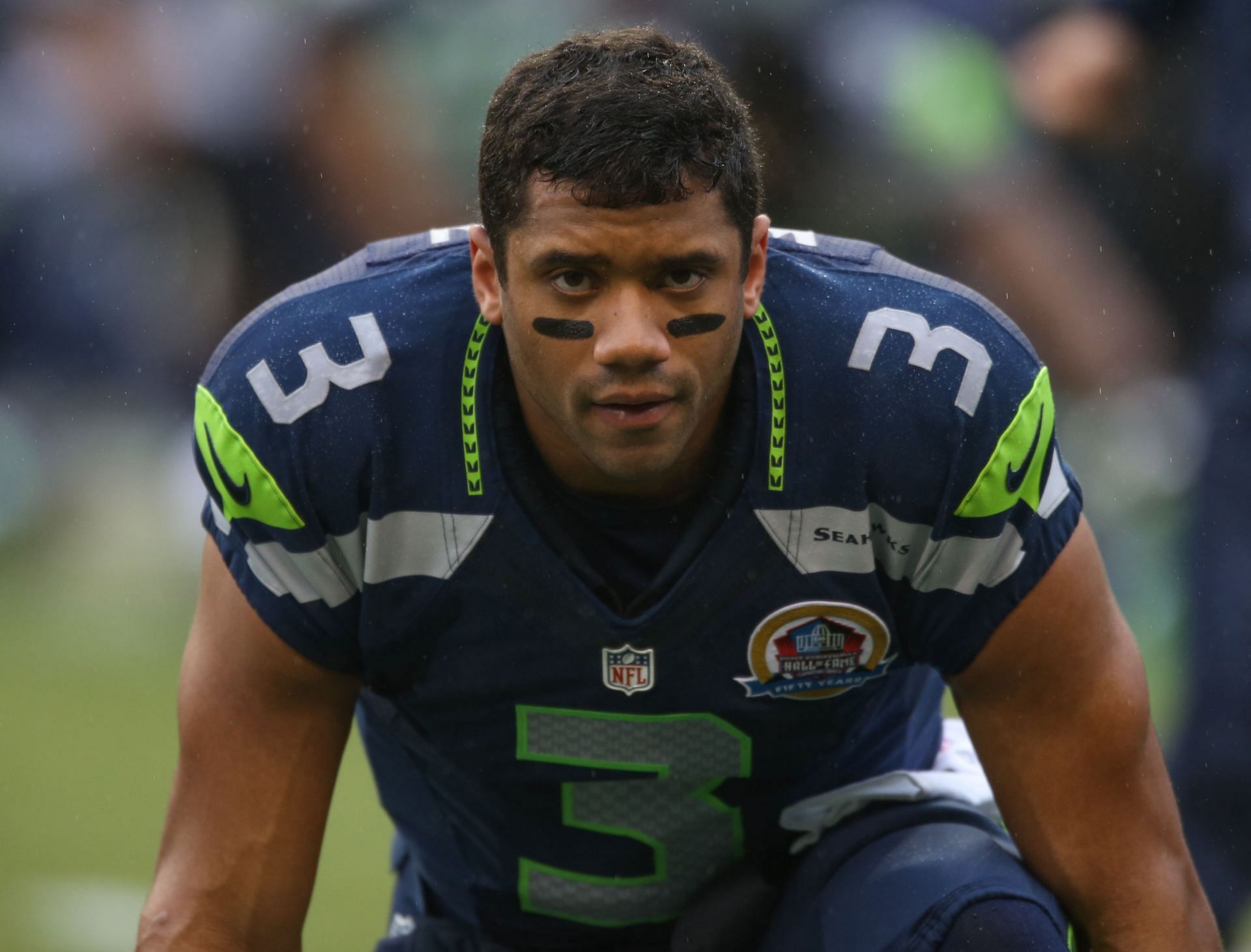 Russell Wilson during his time with the Seattle Seahawks