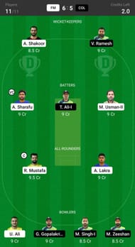 Future Mattress vs Colatta Chocolates Fantasy suggestion #2