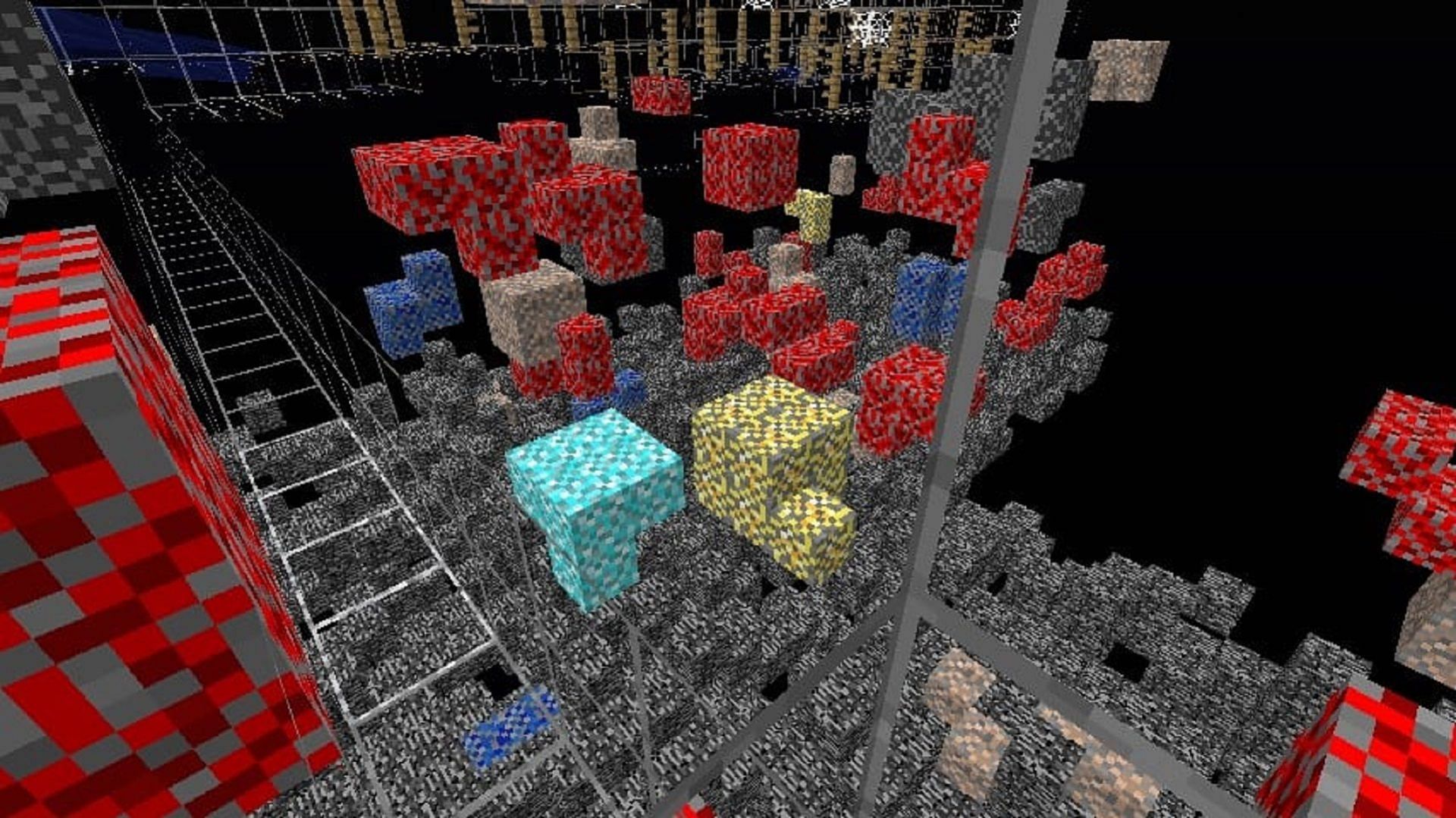 The X-Ray Ultimate Resource Pack for Minecraft 1.19 (Image via Filmjolk/Resource-Pack.net)