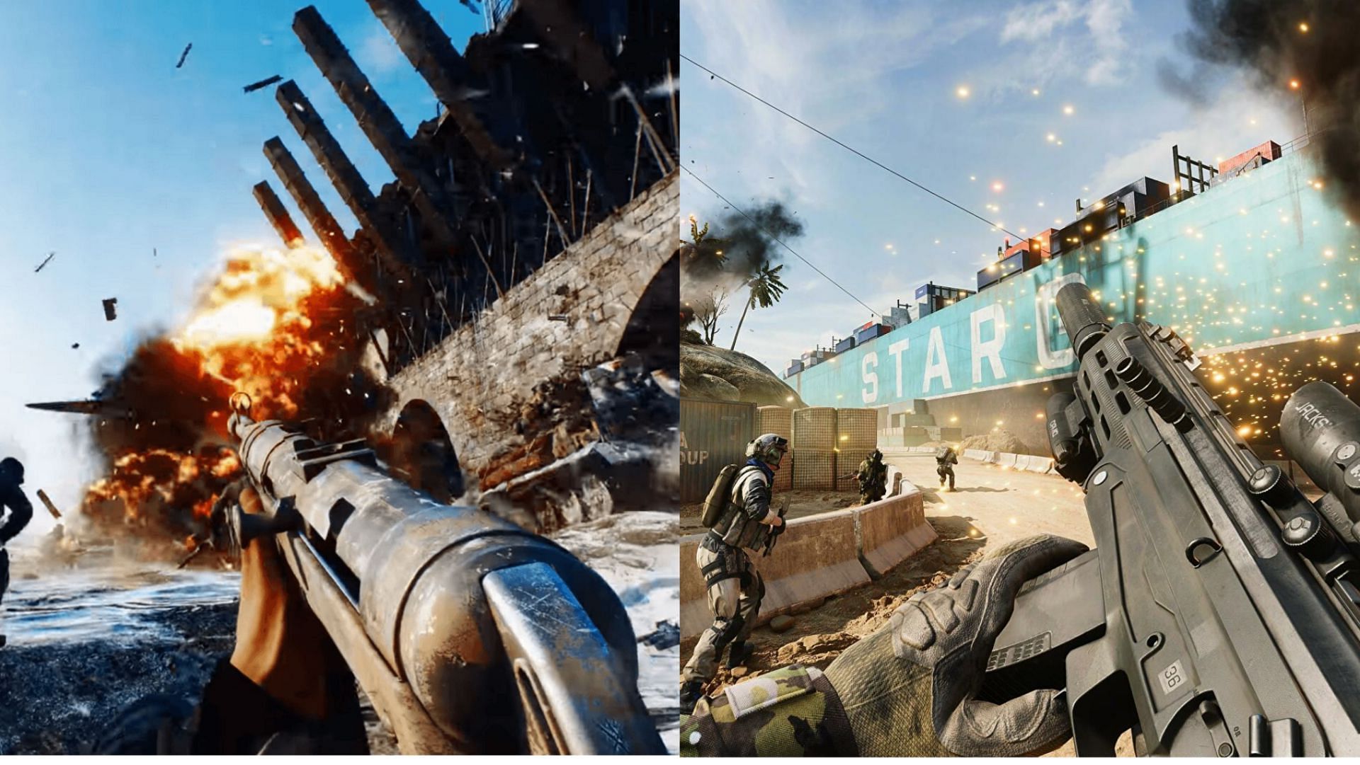 Battlefield V vs Battlefield 2042 - Which FPS should you play