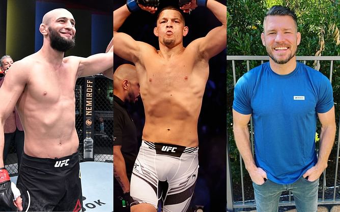 "I think he will be a fool not to take that" - Michael Bisping reveals offer that could convince Nate Diaz to stay in the UFC following Khamzat Chimaev clash