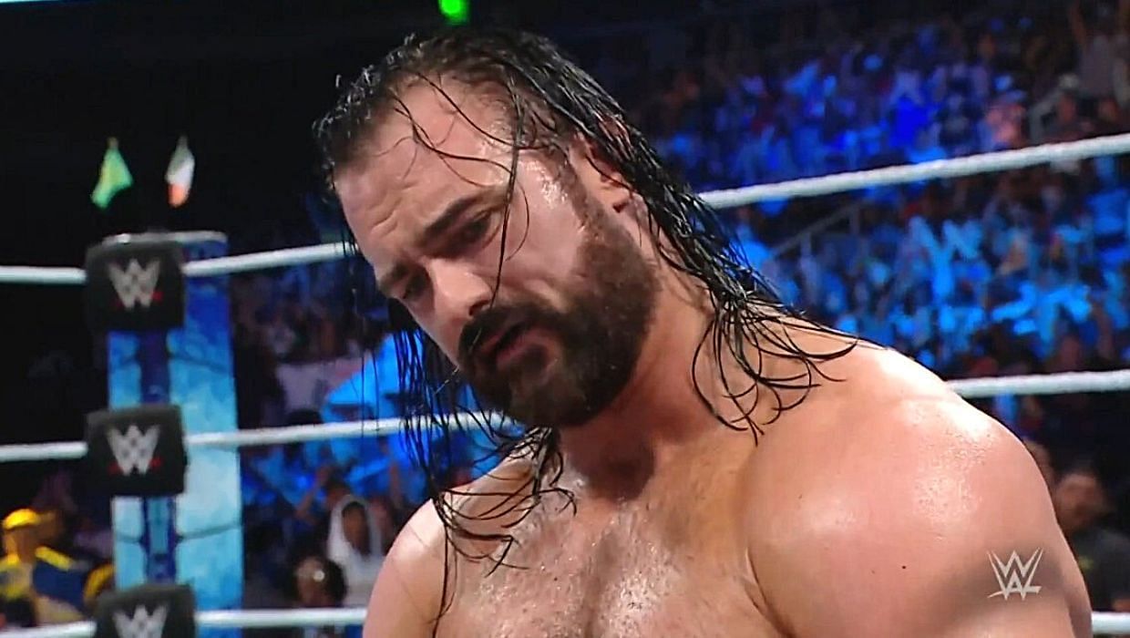Drew McIntyre has never won the WWE title in front of a live crowd