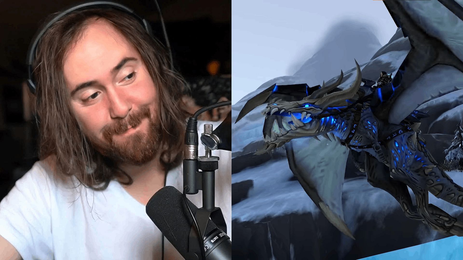 Asmongold impressed with Blizzard? (Image via Sportskeeda)