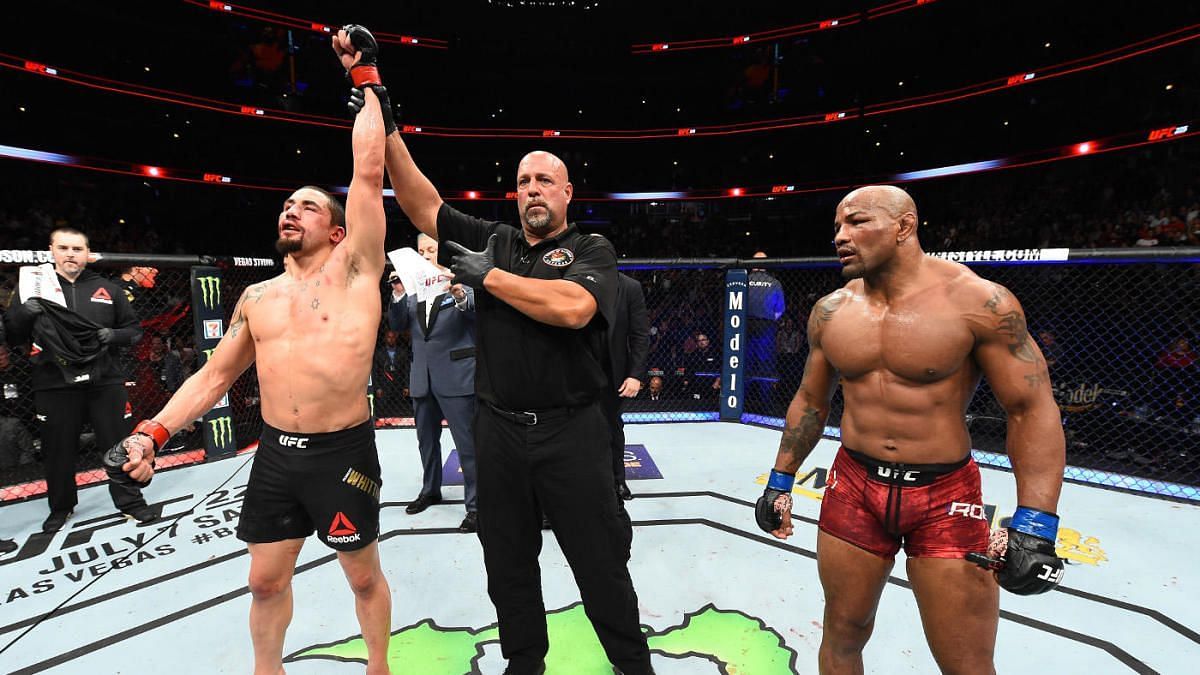 Yoel Romero missed weight for his clash with Robert Whittaker and then lost a tight decision