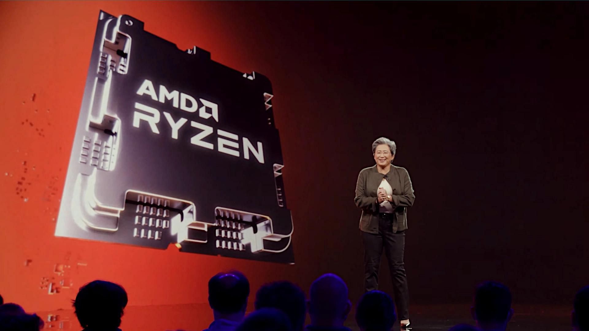 Ryzen 7000 series processors were finally revealed last month (Image via AMD)