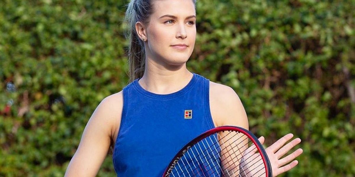 Eugenie Bouchard is currently contesting the WTA 250 event in Chennai