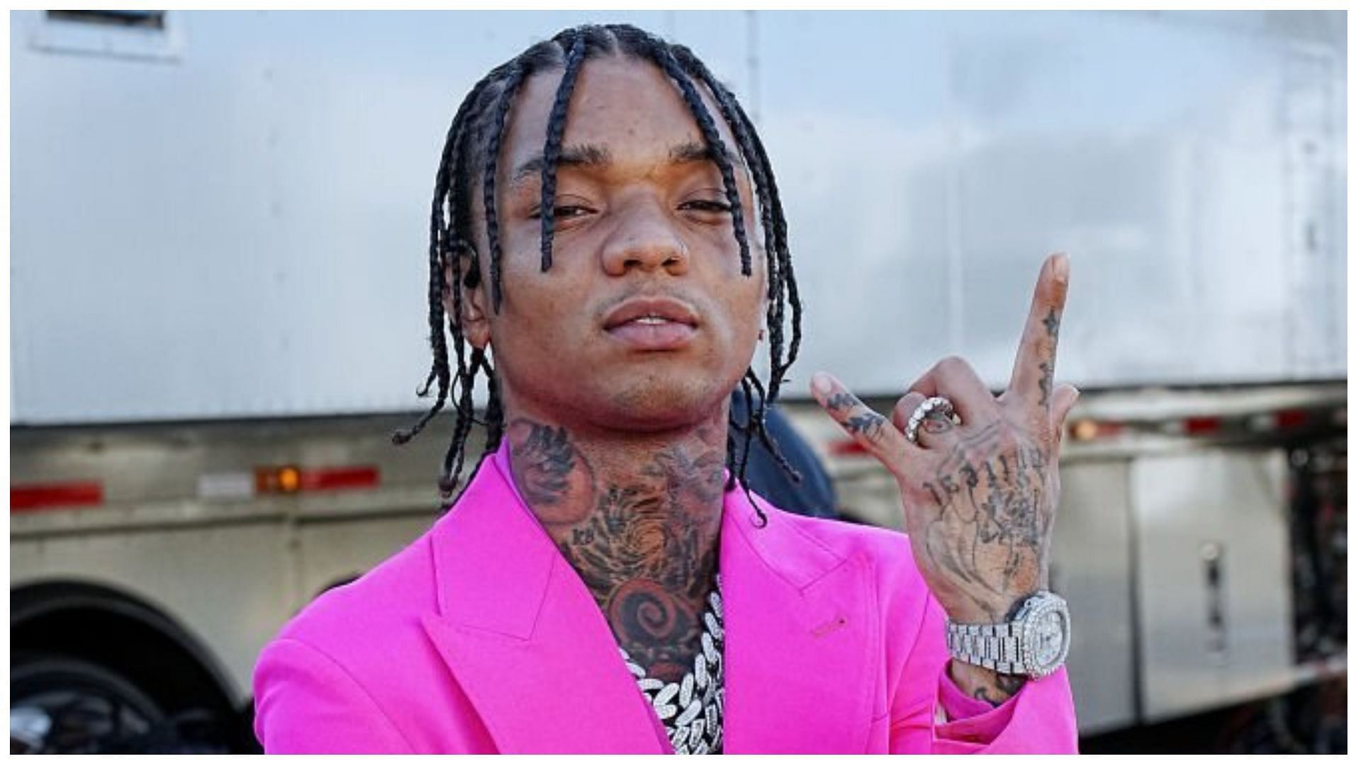 Swae Lee accumulated a lot of wealth from his work in the music industry (Image via Jeff Kravitz/Getty Images)