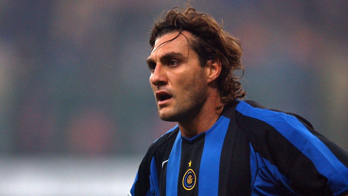 Christian Vieri had an impeccable scoring record but never lifted the coveted trophy