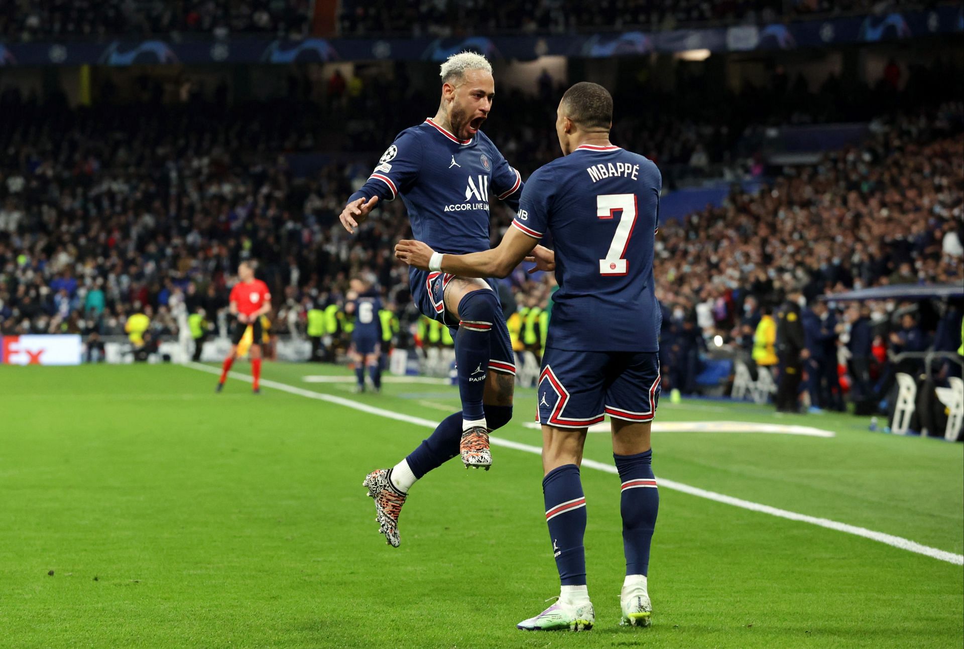 Kylian Mbappe (right) and Neymar have made news for their strained relationship.