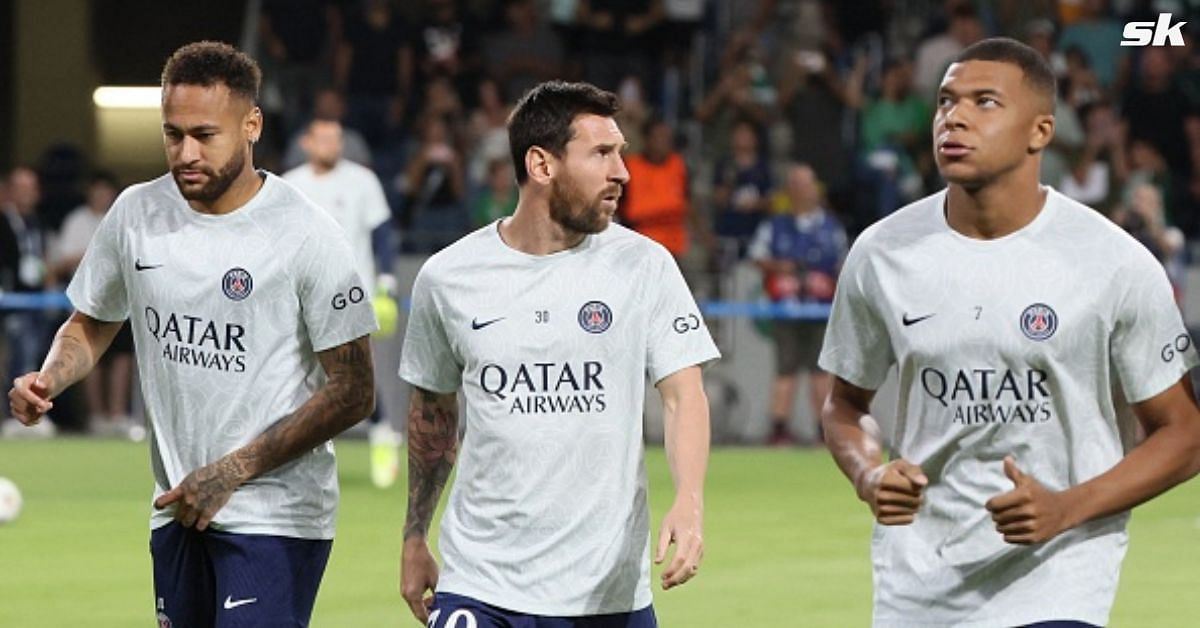 Messi, Mbappe and Neymar were all on the scoresheet in PSG