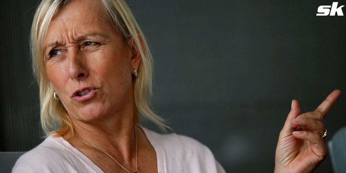 Martina Navratilova argues about the definition of a woman