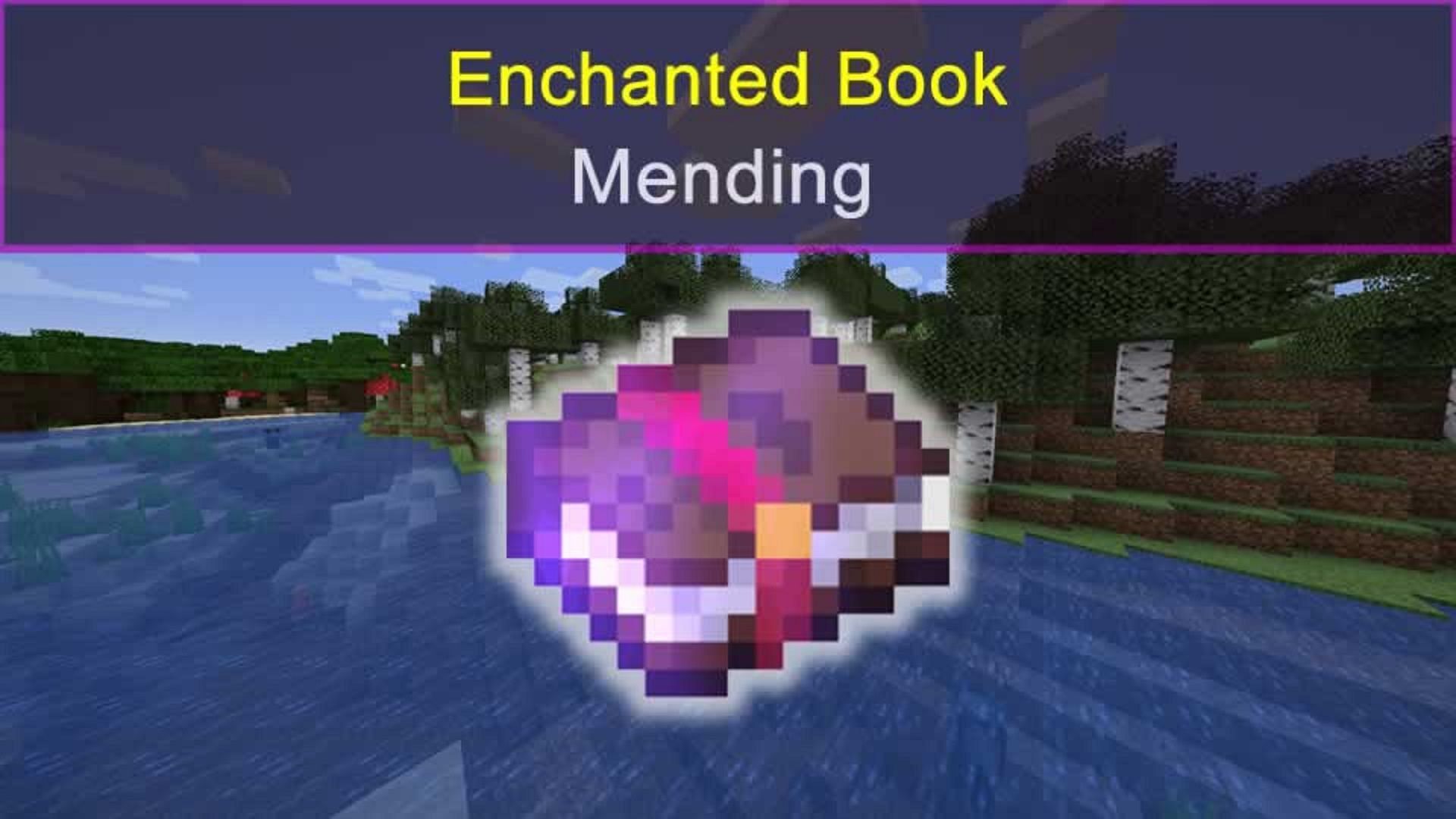 Mending is a rare enchantment but is certainly worth searching for (Image via Mojang)