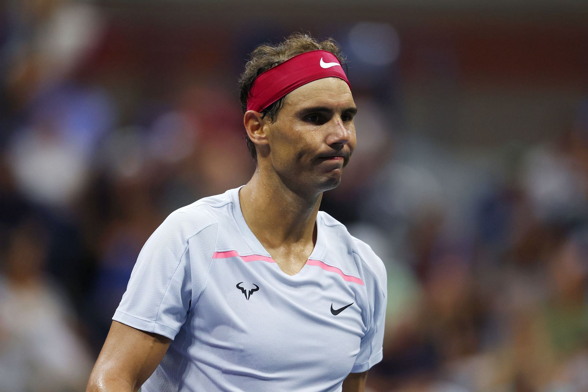 Rafael Nadal was eliminated in the fourth round of the US Open
