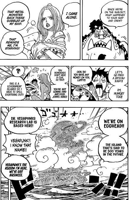 One Piece Chapter 1061 Bonney S Business With Vegapunk May Shed