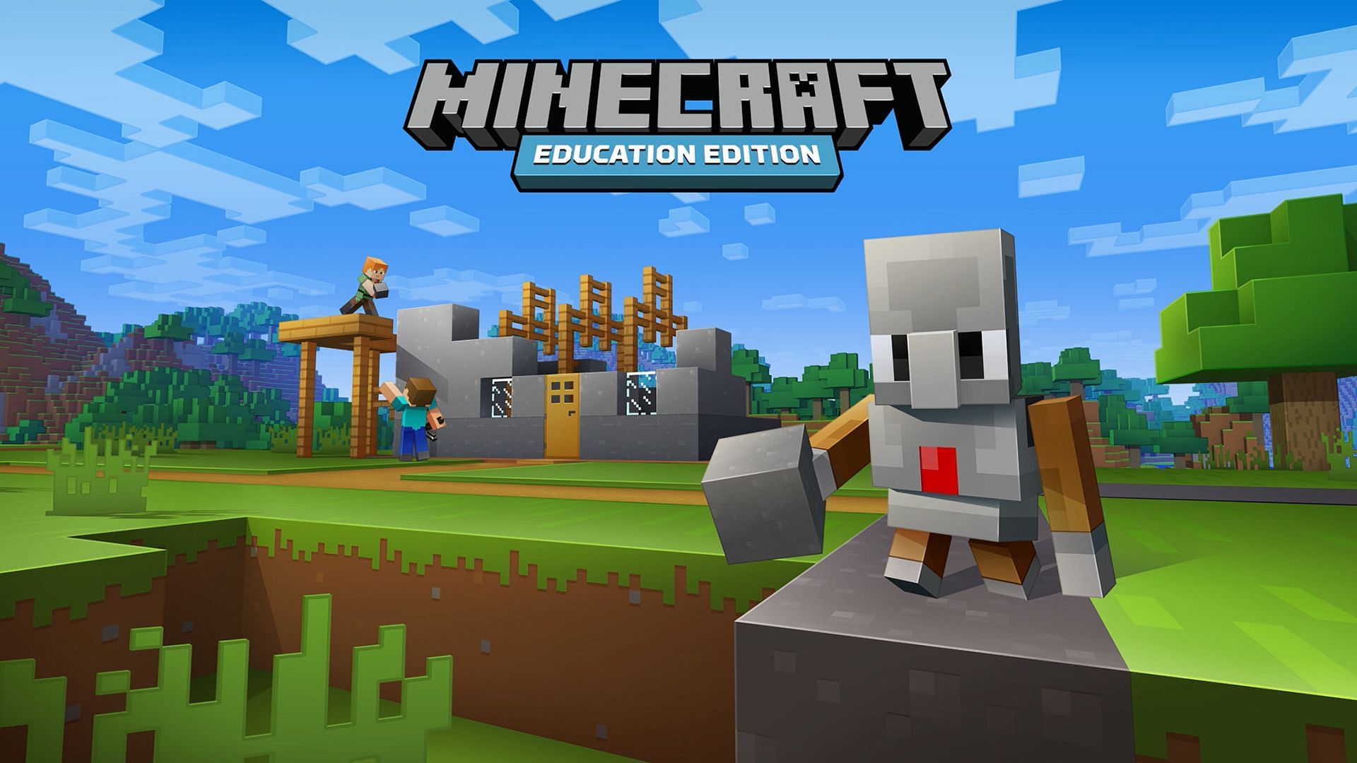 Some official art for Minecraft Education Edition (Image via Mojang)