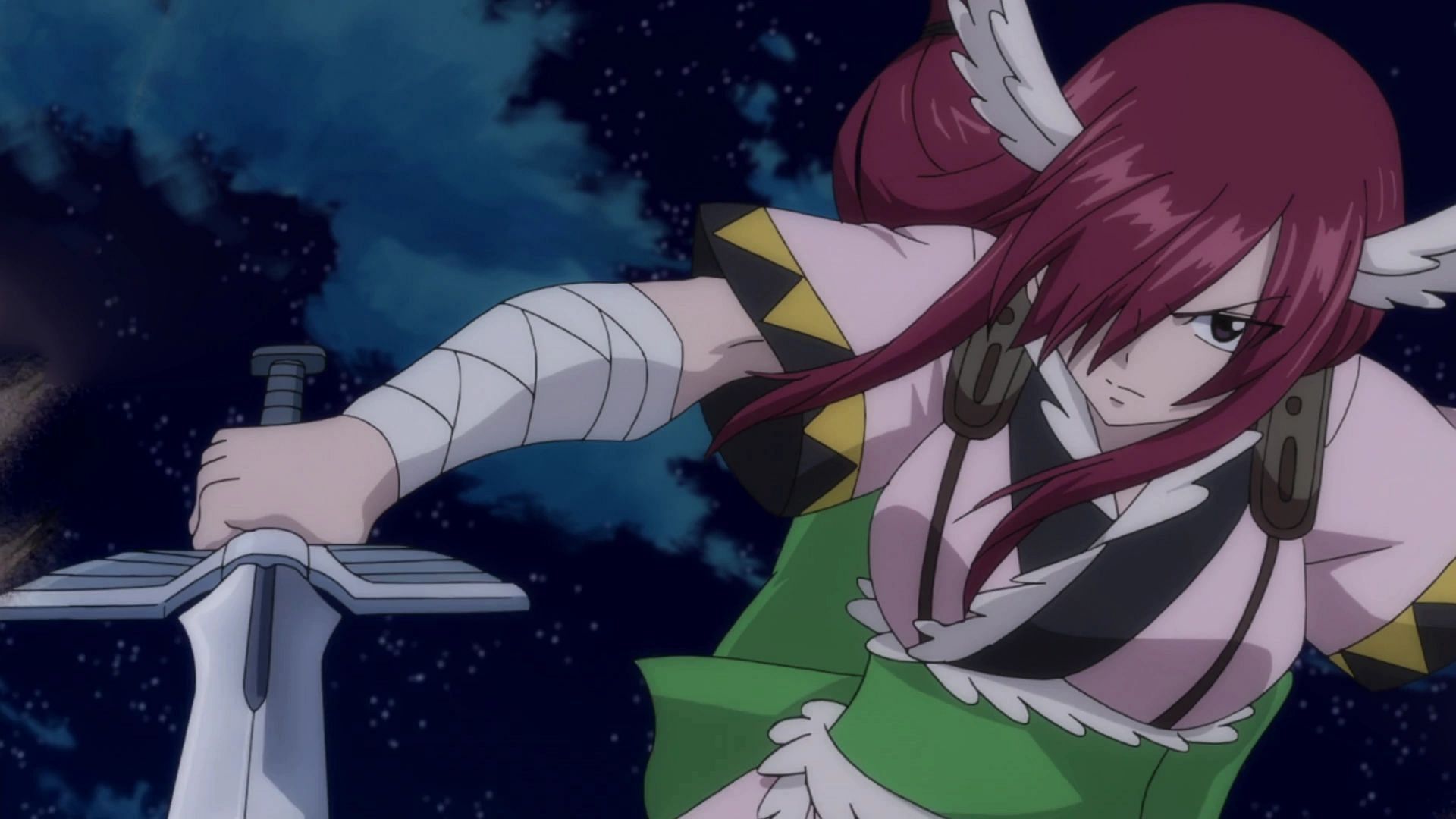 Erza Scarlet (Image via A-1 Pictures)