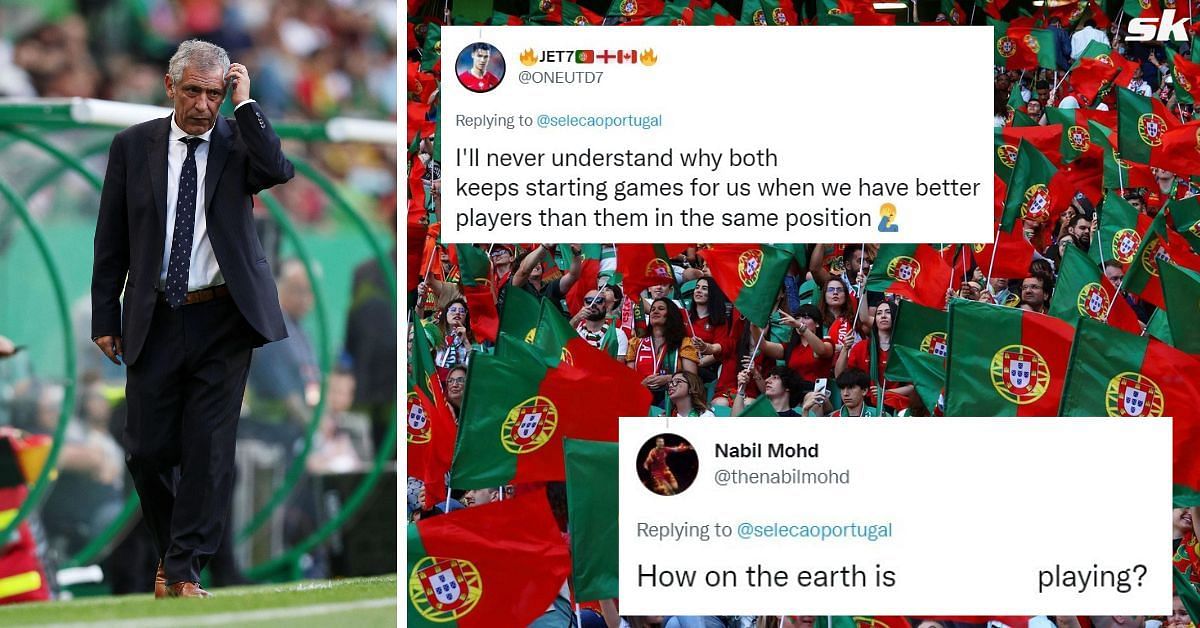 Fernando Santos has received criticism for starting these three players against Czech Republic